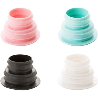 Melissa 4pcs Tuyau De Vidange Joint Tuyau Bouchon En Silicone Anneau De Silicone Machine À Laver Anneau De Prise Connecteur De Tuyau Polyvalent Pour Salle De Bains Cuisine Buanderie - Publicité Melissa 4pcs Tuyau De Vidange Joint Tuyau Bouchon En Silicone Anneau De Silicone Machine À Laver Anneau De Prise Connecteur De Tuyau Polyvalent Pour Salle De Bains Cuisine Buanderie - Publicité