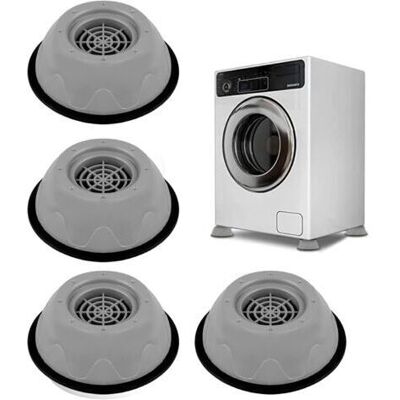 SCORPIO 4 Pièces Anti Vibration Machine A Laver, Patin Anti Vibration Lave Linge Pour La Réduction Du Bruit, Tapis Anti Vibration Machine A Laver Pour Empêcher Le Mouvement, Pied Machine A Laver - Publicité SCORPIO 4 Pièces Anti Vibration Machine A Laver, Patin Anti Vibration Lave Linge Pour La Réduction Du Bruit, Tapis Anti Vibration Machine A Laver Pour Empêcher Le Mouvement, Pied Machine A Laver - Publicité
