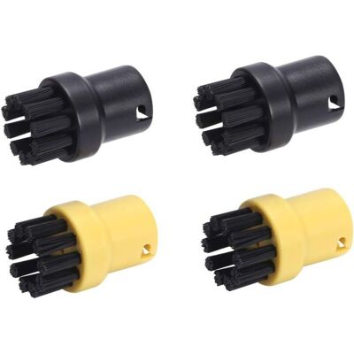 Melissa Ensemble De Brosses Rondes En Fil De Laiton Pour Nettoyeur Vapeur Karcher Sc1 Sc2 Ctk10 Ctk20sc3 Sc4 Sc5 (2 Noirs, 2 Jaunes) - Publicité Melissa Ensemble De Brosses Rondes En Fil De Laiton Pour Nettoyeur Vapeur Karcher Sc1 Sc2 Ctk10 Ctk20sc3 Sc4 Sc5 (2 Noirs, 2 Jaunes) - Publicité