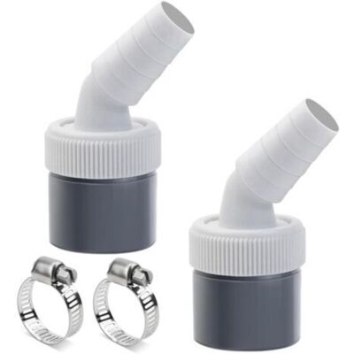 Vision Adaptateur De Vidange 2, Avec Sortie Pour Tuyau De 40 Mm Et Entrée Pour Tuyau De 18 À 24 Mm, Pour Lave-linge, Lave-vaisselle Et Sèche-linge. Publicité Vision Adaptateur De Vidange 2, Avec Sortie Pour Tuyau De 40 Mm Et Entrée Pour Tuyau De 18 À 24 Mm, Pour Lave-linge, Lave-vaisselle Et Sèche-linge. Publicité
