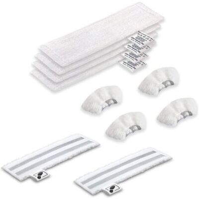 SCORPIO Accessoires Set De Chiffons Pour Nettoyeur Vapeur Kärcher Easyfix Sc2 Sc3 Sc4 Sc5 Bonnettes Microfibres Nettoyeurs À Vapeur - Publicité SCORPIO Accessoires Set De Chiffons Pour Nettoyeur Vapeur Kärcher Easyfix Sc2 Sc3 Sc4 Sc5 Bonnettes Microfibres Nettoyeurs À Vapeur - Publicité