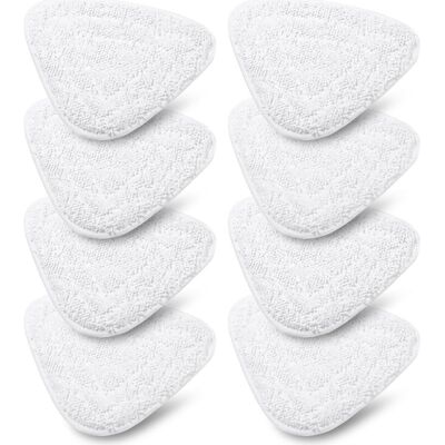 Vision Tigrezy Lot De 8 Housses De Rechange Pour Nettoyeur À Vapeur Vileda Steam & Vileda Steam Plus, Accessoire Balai Vapeur Microfibre Compatible Avec Vileda Steam, Lavables En Machine - Publicité Vision Tigrezy Lot De 8 Housses De Rechange Pour Nettoyeur À Vapeur Vileda Steam & Vileda Steam Plus, Accessoire Balai Vapeur Microfibre Compatible Avec Vileda Steam, Lavables En Machine - Publicité