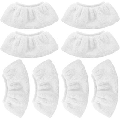 SCORPIO 8 Pcs Bonnettes Microfibre Pour Kärcher(compatible Avec), Chiffons Pour Buse À Main Accessoire Pour Nettoyeurs Vapeur Sc 1, 2, 3, 4, 5 - Publicité SCORPIO 8 Pcs Bonnettes Microfibre Pour Kärcher(compatible Avec), Chiffons Pour Buse À Main Accessoire Pour Nettoyeurs Vapeur Sc 1, 2, 3, 4, 5 - Publicité