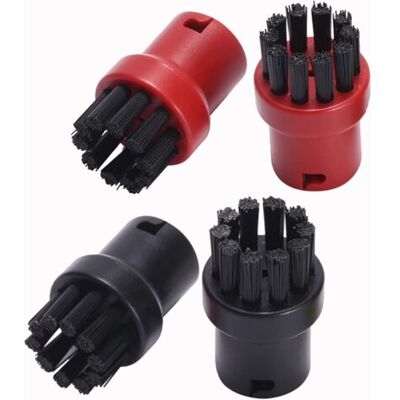 SCORPIO Lot De Brosses À Poils De Buse À Main Brosses De Nettoyage Rondes De Remplacement Pour Karcher Sc1 Sc2 Sc3 Sc4 Sc5 Accessoires De Nettoyeur Vapeur (rouge + Noir) - Publicité SCORPIO Lot De Brosses À Poils De Buse À Main Brosses De Nettoyage Rondes De Remplacement Pour Karcher Sc1 Sc2 Sc3 Sc4 Sc5 Accessoires De Nettoyeur Vapeur (rouge + Noir) - Publicité