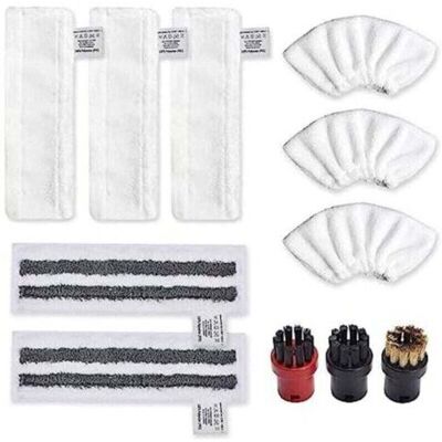 OEM Accessoire Pour Karcher Easyfix Sc2 Sc3 Sc4 Sc5 Bonnettes Microfibre Lingettes Serpillière Chiffons Brosses À Buse Ronde Pour Nettoyeur Vapeur Pièces De Rechange - Publicité OEM Accessoire Pour Karcher Easyfix Sc2 Sc3 Sc4 Sc5 Bonnettes Microfibre Lingettes Serpillière Chiffons Brosses À Buse Ronde Pour Nettoyeur Vapeur Pièces De Rechange - Publicité