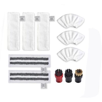 Melissa Karcher Easyfix Sc2 Sc3 Sc4 Sc5 Bonnettes Microfibre Lingettes Serpillière Chiffons Brosses À Buse Ronde Pour Nettoyeur Vapeur Pièces De Rechange - Différentes Quantités - Publicité Melissa Karcher Easyfix Sc2 Sc3 Sc4 Sc5 Bonnettes Microfibre Lingettes Serpillière Chiffons Brosses À Buse Ronde Pour Nettoyeur Vapeur Pièces De Rechange - Différentes Quantités - Publicité