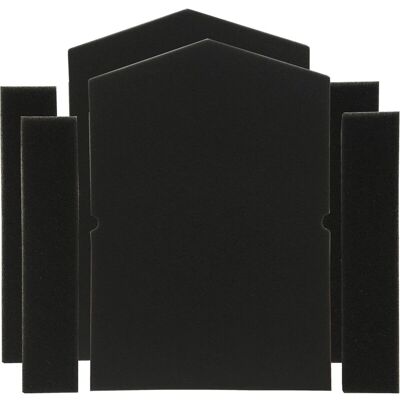 ACKERMAN Lot De 2 Filtres Éponges En Trois Parties, Filtre Éponge Premium Compatible Avec Sèche-linge Miele (noir, 6057930, 9688381) - Publicité ACKERMAN Lot De 2 Filtres Éponges En Trois Parties, Filtre Éponge Premium Compatible Avec Sèche-linge Miele (noir, 6057930, 9688381) - Publicité