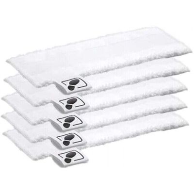 OEM Lot De 5 Tampons En Tissu Microfibre Pour Nettoyeur Vapeur Easyfix Sc2 Sc3 Sc4 Sc5 - Publicité OEM Lot De 5 Tampons En Tissu Microfibre Pour Nettoyeur Vapeur Easyfix Sc2 Sc3 Sc4 Sc5 - Publicité