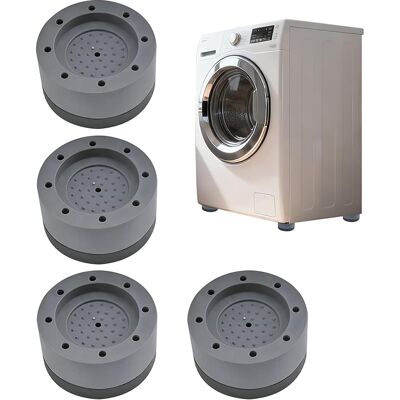 SANS MARQUE 4 Pièces Tapis Antivibrations Gris Pour Meuble Machine À Laver, Un Accessoire Machine À Laver Idéal Pour Pieds Réglables, Réduisant Le Bruit Des Lave-linge/sèche-linge Et Lave-vaisselle. Publicité SANS MARQUE 4 Pièces Tapis Antivibrations Gris Pour Meuble Machine À Laver, Un Accessoire Machine À Laver Idéal Pour Pieds Réglables, Réduisant Le Bruit Des Lave-linge/sèche-linge Et Lave-vaisselle. Publicité