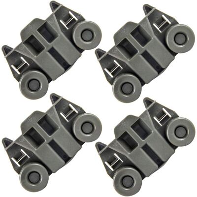 OEM 4pcs W10195417 Roues De Lave-vaisselle Roue De Porte-vaisselle Inférieure Pour Kitchen-aid Whirlpool Kenmore Roule De Remplacement De Porte-vaisselle Numéro De Pièce Wpw10195417 Ap4538395 Ap6016764 - Publicité OEM 4pcs W10195417 Roues De Lave-vaisselle Roue De Porte-vaisselle Inférieure Pour Kitchen-aid Whirlpool Kenmore Roule De Remplacement De Porte-vaisselle Numéro De Pièce Wpw10195417 Ap4538395 Ap6016764 - Publicité