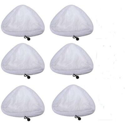 ABYSSE 6 Pièces Adaptables Shark Vapeur Mop Set En Tissu Shark Microfibre Mop Head Accessoires H20 X5 S302 S001 - Publicité ABYSSE 6 Pièces Adaptables Shark Vapeur Mop Set En Tissu Shark Microfibre Mop Head Accessoires H20 X5 S302 S001 - Publicité