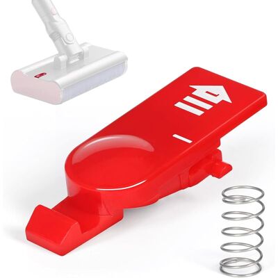 SANS MARQUE Clip Latch Tab Bouton Avec Ressort Compatible Avec Les Pièces De Rechange Dyson V12s/v15s Submarine/omni-glide, Accessoire De Loquet De Déverrouillage Rouge - Publicité SANS MARQUE Clip Latch Tab Bouton Avec Ressort Compatible Avec Les Pièces De Rechange Dyson V12s/v15s Submarine/omni-glide, Accessoire De Loquet De Déverrouillage Rouge - Publicité
