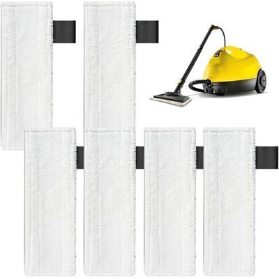 ACKERMAN Chiffons En Microfibre Pour Kärcher, Chiffons De Rechange Pour Nettoyeurs Vapeur Kärcher, Chiffons En Microfibre Pour Kärcher Sc2, Sc3, Sc4, Sc5, Chiffons De Nettoyage Pour Buses De Sol Kärcher - Publicité ACKERMAN Chiffons En Microfibre Pour Kärcher, Chiffons De Rechange Pour Nettoyeurs Vapeur Kärcher, Chiffons En Microfibre Pour Kärcher Sc2, Sc3, Sc4, Sc5, Chiffons De Nettoyage Pour Buses De Sol Kärcher - Publicité