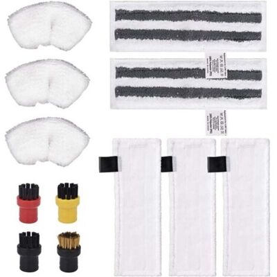 ABYSSE Lot De 12 Chiffons En Microfibre, Accessoires Compatibles Avec Le Nettoyeur Vapeur Karcher Easyfix Sc2 Sc3 Sc4 Sc5 - Publicité ABYSSE Lot De 12 Chiffons En Microfibre, Accessoires Compatibles Avec Le Nettoyeur Vapeur Karcher Easyfix Sc2 Sc3 Sc4 Sc5 - Publicité