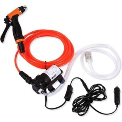 SCORPIO Nettoyeur De Pompe À Eau Haute Pression Portable, Kit De Lavage De Voiture, Pulvérisateur De Voiture, Pompe À Eau Pour Laveuse À Pression 12v 80w Haute Pression 130 Psi - Publicité SCORPIO Nettoyeur De Pompe À Eau Haute Pression Portable, Kit De Lavage De Voiture, Pulvérisateur De Voiture, Pompe À Eau Pour Laveuse À Pression 12v 80w Haute Pression 130 Psi - Publicité
