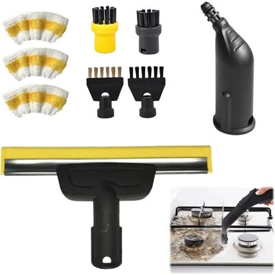 OEM Lot De 9 Accessoires Pour Nettoyeur Vapeur Kärcher Sc1 Sc2 Sc3 Sc4 Sc5, Brosse Ronde, Brosse Plate, Buse Incurvée, Brosse À Vapeur Manuelle, Housse De Chiffon De Nettoyage Pour Nettoyeur Vapeur - Publicité OEM Lot De 9 Accessoires Pour Nettoyeur Vapeur Kärcher Sc1 Sc2 Sc3 Sc4 Sc5, Brosse Ronde, Brosse Plate, Buse Incurvée, Brosse À Vapeur Manuelle, Housse De Chiffon De Nettoyage Pour Nettoyeur Vapeur - Publicité