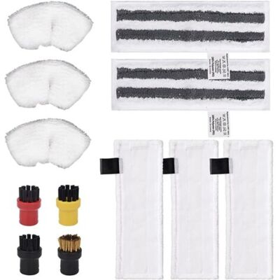 ABYSSE Pack De 12 Chiffons En Microfibre, Accessoires Compatibles Avec Nettoyeur Vapeur Karcher Easyfix Sc2 Sc3 Sc4 Sc5 - Publicité ABYSSE Pack De 12 Chiffons En Microfibre, Accessoires Compatibles Avec Nettoyeur Vapeur Karcher Easyfix Sc2 Sc3 Sc4 Sc5 - Publicité