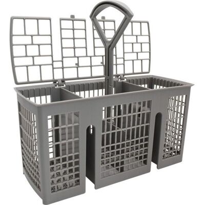 Vision Panier À Vaisselle Pour Lave-vaisselle Siemens Bosch, 220 X 115 X 90 Mm, Gris, Avec Une Poignée Ronde Amovible. Publicité Vision Panier À Vaisselle Pour Lave-vaisselle Siemens Bosch, 220 X 115 X 90 Mm, Gris, Avec Une Poignée Ronde Amovible. Publicité