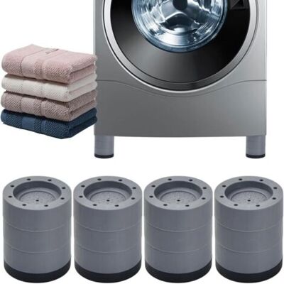 SCORPIO (8.5cm)4 Pcs Patin Anti Vibrations Lave Linge Universel, Pied Caoutchouc Antidérapant, Tapis Anti-vibration Machine À Laver Coussinets, Amortisseurs Antivibration Pour Machines À Laver Et Sèc - Publicité SCORPIO (8.5cm)4 Pcs Patin Anti Vibrations Lave Linge Universel, Pied Caoutchouc Antidérapant, Tapis Anti-vibration Machine À Laver Coussinets, Amortisseurs Antivibration Pour Machines À Laver Et Sèc - Publicité