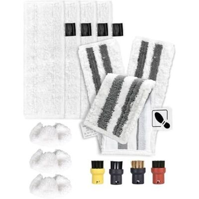 Scotch Lot De 14 Pour Nettoyeur Vapeur Karcher Accessoires Pour Nettoyeur Vapeur Karcher Sc2 Sc3 Sc4 Sc5 Easyfix 4 Lingettes De Sol 3 Patins De Ponçage 3 Lingettes À Main Buse 4 Brosses Rond - Publicité Scotch Lot De 14 Pour Nettoyeur Vapeur Karcher Accessoires Pour Nettoyeur Vapeur Karcher Sc2 Sc3 Sc4 Sc5 Easyfix 4 Lingettes De Sol 3 Patins De Ponçage 3 Lingettes À Main Buse 4 Brosses Rond - Publicité