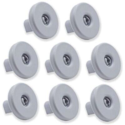 OEM Lot De 8 Roulettes Pour Panier Inférieur Pour Lave-vaisselle Compatible Avec Zanussi, Rex, Electrolux, Aeg Et Autres Modèles - Publicité OEM Lot De 8 Roulettes Pour Panier Inférieur Pour Lave-vaisselle Compatible Avec Zanussi, Rex, Electrolux, Aeg Et Autres Modèles - Publicité