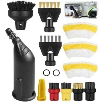 Scotch 14 Pièces Pour Accessoires Kärcher Sc1 Sc3 Sc5 Sc4 Sc2, Pour Accessoires De Nettoyeur Vapeur Kärcher Sc1 Sc3 Sc5 Sc4 Sc2 Comprenant Une Buse Allongée, Une Buse Courbée, Une Brosse Ronde, Une Buse Pour - Publicité Scotch 14 Pièces Pour Accessoires Kärcher Sc1 Sc3 Sc5 Sc4 Sc2, Pour Accessoires De Nettoyeur Vapeur Kärcher Sc1 Sc3 Sc5 Sc4 Sc2 Comprenant Une Buse Allongée, Une Buse Courbée, Une Brosse Ronde, Une Buse Pour - Publicité