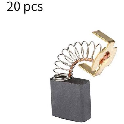 ACKERMAN 20pcs Charbon De Remplacement De Balai, Balais De Charbon De Moteur Électrique 044 Pour Lave-linge (7 17 18mm) - Publicité ACKERMAN 20pcs Charbon De Remplacement De Balai, Balais De Charbon De Moteur Électrique 044 Pour Lave-linge (7 17 18mm) - Publicité