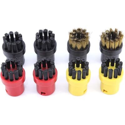 Melissa Lot De 8 Brosses De Nettoyage À Vapeur Pour Kärcher Sc1 Sc2 Ctk10 Sc3 Sc4 Sc5 Sc7 - Publicité Melissa Lot De 8 Brosses De Nettoyage À Vapeur Pour Kärcher Sc1 Sc2 Ctk10 Sc3 Sc4 Sc5 Sc7 - Publicité