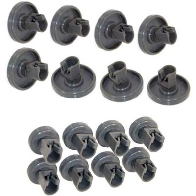 ABYSSE Roulettes Lave Vaisselle Electrolux Set Universel Complet De Roues Pour Panier Supérieur Et Inférieur Compatible Avec Faure, Zanussi, Aeg, Electrolux - Publicité ABYSSE Roulettes Lave Vaisselle Electrolux Set Universel Complet De Roues Pour Panier Supérieur Et Inférieur Compatible Avec Faure, Zanussi, Aeg, Electrolux - Publicité