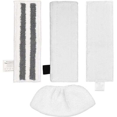 ACKERMAN Ensemble D'Accessoires 4 Pièces Pour Nettoyeurs Vapeur Kärcher Sc2, Sc3, Sc4 Et Sc5 Avec Chiffon De Nettoyage Vapeur Kärcher Easy Fix - Publicité ACKERMAN Ensemble D'Accessoires 4 Pièces Pour Nettoyeurs Vapeur Kärcher Sc2, Sc3, Sc4 Et Sc5 Avec Chiffon De Nettoyage Vapeur Kärcher Easy Fix - Publicité