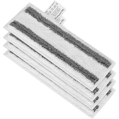 SANS MARQUE Lingette Pour Nettoyeur Vapeur Karcher Easyfix Sc2 Sc3 Sc4 Sc5 Chiffons Serpillières Bonnettes En Microfibre Pour Karcher Easyfix Sc Série (rayure Grise-4pcs) - Publicité SANS MARQUE Lingette Pour Nettoyeur Vapeur Karcher Easyfix Sc2 Sc3 Sc4 Sc5 Chiffons Serpillières Bonnettes En Microfibre Pour Karcher Easyfix Sc Série (rayure Grise-4pcs) - Publicité