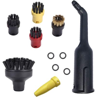 Melissa Accessoires Pour Nettoyeur Vapeur Karcher Easyfix Sc1 Sc2 Sc3 Sc4 Sc5 Lot De 4 Brosses Rondes Grande Brosse Ronde Buse Pièces Détachées - Publicité Melissa Accessoires Pour Nettoyeur Vapeur Karcher Easyfix Sc1 Sc2 Sc3 Sc4 Sc5 Lot De 4 Brosses Rondes Grande Brosse Ronde Buse Pièces Détachées - Publicité