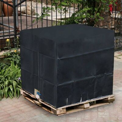 Scotch Bâche De Protection Ibc Tissu Oxford 210d, Étanche/poussière Housse De Protection Bâche Couverture Réservoir Ibc Pour Cuve 600 L Ibc/grv(120 X 80 X 100 Cm) - Publicité Scotch Bâche De Protection Ibc Tissu Oxford 210d, Étanche/poussière Housse De Protection Bâche Couverture Réservoir Ibc Pour Cuve 600 L Ibc/grv(120 X 80 X 100 Cm) - Publicité