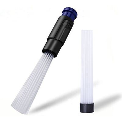 ABYSSE Tubes De Paille Vides Multifonctions, 2 Pièces, Brosse Anti-poussière, Accessoire Universel Portable Adapté À La Feuille De Nettoyage De La Maison - Publicité ABYSSE Tubes De Paille Vides Multifonctions, 2 Pièces, Brosse Anti-poussière, Accessoire Universel Portable Adapté À La Feuille De Nettoyage De La Maison - Publicité