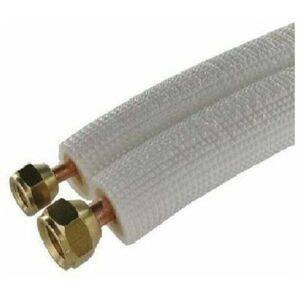 OEM Prêt A Poser Liaison Bi Tube Frigorifique M1 Climatisation 1/4 3/8 Raccords Prêt Montes 3 Metres Nf,diamètre Du Tube (6+10) 1p3 M Tube De Cuivre Avec Écrou - Publicité OEM Prêt A Poser Liaison Bi Tube Frigorifique M1 Climatisation 1/4 3/8 Raccords Prêt Montes 3 Metres Nf,diamètre Du Tube (6+10) 1p3 M Tube De Cuivre Avec Écrou - Publicité