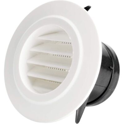 Melissa Bouche De Ventilation Avec Grille De Protection - Abs (ø75mm) - Publicité Melissa Bouche De Ventilation Avec Grille De Protection - Abs (ø75mm) - Publicité
