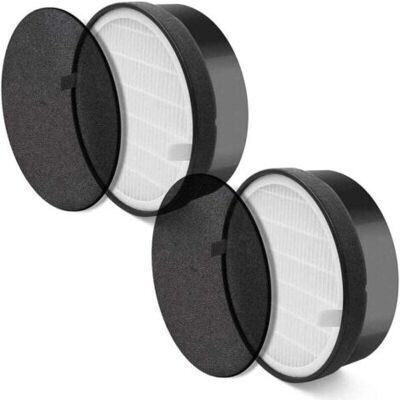ABYSSE Filtre De Rechange Pour Purificateur D'Air Lv-h132, Véritables Filtres Hepa Et Charbon Actif Lot De 2 - Publicité ABYSSE Filtre De Rechange Pour Purificateur D'Air Lv-h132, Véritables Filtres Hepa Et Charbon Actif Lot De 2 - Publicité