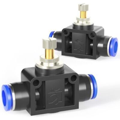 OEM Vanne De Régulation De Débit D'Air Pneumatique Avec Raccord Enfichable, Régulateur De Vitesse En Ligne, Raccord Droit – Tube De 10 Mm De Diamètre Extérieur X Tube De 10 Mm De Diamètre Extérieur Lsa-10 - Publicité OEM Vanne De Régulation De Débit D'Air Pneumatique Avec Raccord Enfichable, Régulateur De Vitesse En Ligne, Raccord Droit – Tube De 10 Mm De Diamètre Extérieur X Tube De 10 Mm De Diamètre Extérieur Lsa-10 - Publicité