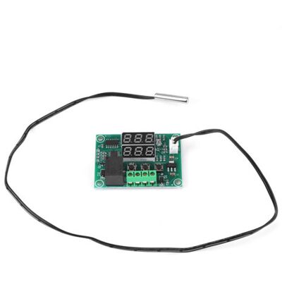 ABYSSE Module De Relais De Capteur De Température Numérique 12 V Cc Avec Double Affichage Led Et Interrupteur Thermostatique - Publicité ABYSSE Module De Relais De Capteur De Température Numérique 12 V Cc Avec Double Affichage Led Et Interrupteur Thermostatique - Publicité