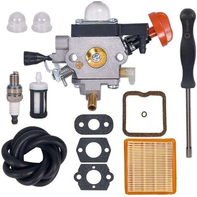 ACKERMAN Carburateur Pour Stihl Fs131, Fs131r, Fs311, Km131, Ht131, Ht132, Ht133, Ht134, Ht135 Remplace Le Kit De Réglage 4180-120-0617 Avec Le Kit De Filtre À Air 4180 1417 0300 - Publicité ACKERMAN Carburateur Pour Stihl Fs131, Fs131r, Fs311, Km131, Ht131, Ht132, Ht133, Ht134, Ht135 Remplace Le Kit De Réglage 4180-120-0617 Avec Le Kit De Filtre À Air 4180 1417 0300 - Publicité