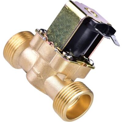 SCORPIO Valve Magnétique Électrique 24v 3/4" Normalement Fermée En Laiton, Vanne Électromagnétique Normalement Fermée Pour Contrôle De L'Eau - Publicité SCORPIO Valve Magnétique Électrique 24v 3/4" Normalement Fermée En Laiton, Vanne Électromagnétique Normalement Fermée Pour Contrôle De L'Eau - Publicité