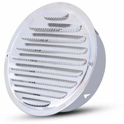 ABYSSE Ronde Grille D’aération,acier Inoxydable Grille D'Aération Trou,ventilation Avec Filet, Rond Grille D'Aération De Tuyau D'Échappement,convient Pour Une Ouverture De 100 Mm - Publicité ABYSSE Ronde Grille D’aération,acier Inoxydable Grille D'Aération Trou,ventilation Avec Filet, Rond Grille D'Aération De Tuyau D'Échappement,convient Pour Une Ouverture De 100 Mm - Publicité
