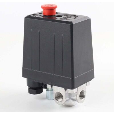 OEM Soupape De Compresseur D'Air 220v Pression Automatique Pressostat Compresseur D'Air Compresseur Interrupteur Contrôle Valve Pour Une Réduction Rapide De La Pression(4 Trous)-dou - Publicité OEM Soupape De Compresseur D'Air 220v Pression Automatique Pressostat Compresseur D'Air Compresseur Interrupteur Contrôle Valve Pour Une Réduction Rapide De La Pression(4 Trous)-dou - Publicité