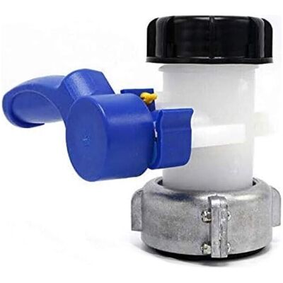 MOXIE Vanne Papillon De Rechange Pour Cuve Ibc Jusqu'à 1000 L Ou Citerne, Avec Adaptateur Pour Bride Dn50 (75 Mm, Aluminium) - Publicité MOXIE Vanne Papillon De Rechange Pour Cuve Ibc Jusqu'à 1000 L Ou Citerne, Avec Adaptateur Pour Bride Dn50 (75 Mm, Aluminium) - Publicité
