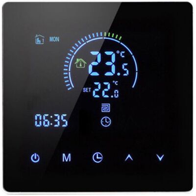 SANS MARQUE Thermostat De Chaudière Programmable 3a – Alimentation 90-240v Ac – Compatible Maison Intelligente – Installation Facile - Publicité SANS MARQUE Thermostat De Chaudière Programmable 3a – Alimentation 90-240v Ac – Compatible Maison Intelligente – Installation Facile - Publicité