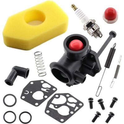 ACKERMAN Carburateur Avec Filtre À Air Pour Moteurs Briggs & Stratton 498809 498809a 497619 494406 Sprint Classic Quattro Q45 400 450 550 - Publicité ACKERMAN Carburateur Avec Filtre À Air Pour Moteurs Briggs & Stratton 498809 498809a 497619 494406 Sprint Classic Quattro Q45 400 450 550 - Publicité