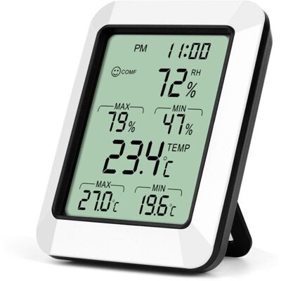 Melissa Thermomètre Hygromètre Numérique De Pièce, Affichage Lcd, Jauge D'Humidité. Simple Et Efficace Pour Un Usage Quotidien. Publicité Melissa Thermomètre Hygromètre Numérique De Pièce, Affichage Lcd, Jauge D'Humidité. Simple Et Efficace Pour Un Usage Quotidien. Publicité
