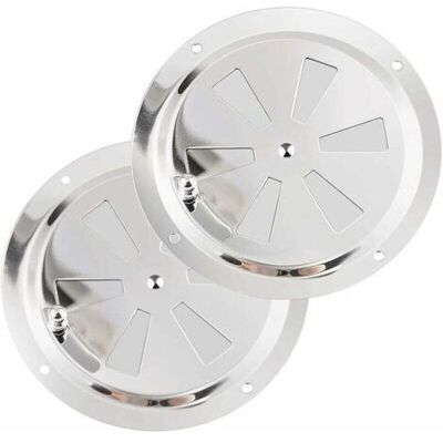SCORPIO Chauffage Et Climatisation Grille De Ventilation Ronde, Grille D'Aération 125 Mm En Acier Inoxydable Conduit Moustiquaire Grille D'Évacuation Air Entrant Air Evacué Ventilation Volets Réglables Et Mou - Publicité SCORPIO Chauffage Et Climatisation Grille De Ventilation Ronde, Grille D'Aération 125 Mm En Acier Inoxydable Conduit Moustiquaire Grille D'Évacuation Air Entrant Air Evacué Ventilation Volets Réglables Et Mou - Publicité