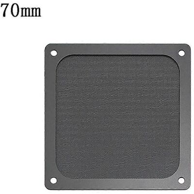 FLAMMKRAFT Filtre À Poussière Magnétique, Grille De Protection Anti-poussière Pour Ventilateur, Avec Trou Pour Pc - 70 Mm X 70 Mm - Publicité FLAMMKRAFT Filtre À Poussière Magnétique, Grille De Protection Anti-poussière Pour Ventilateur, Avec Trou Pour Pc - 70 Mm X 70 Mm - Publicité