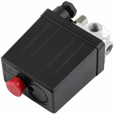 SANS MARQUE Heavy Duty Compresseur D'Air Pressostat Vanne De Regulation 90psi-120psi - Publicité SANS MARQUE Heavy Duty Compresseur D'Air Pressostat Vanne De Regulation 90psi-120psi - Publicité